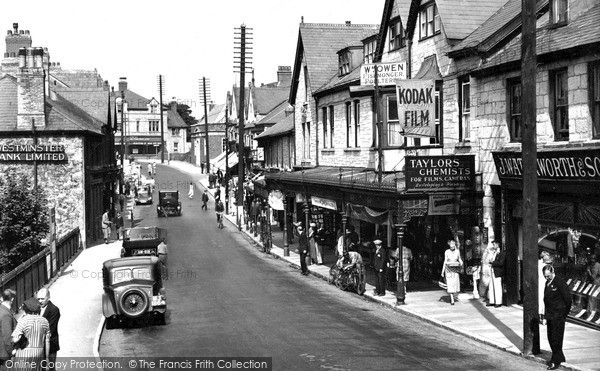 Photo of Old Colwyn, Abergele Road 1933
