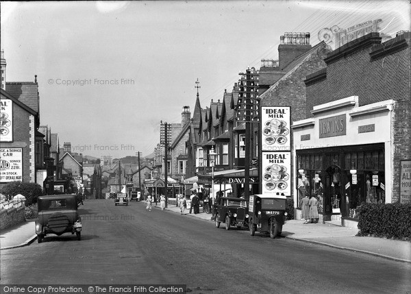 Photo of Old Colwyn, Abergele Road 1933 - Francis Frith