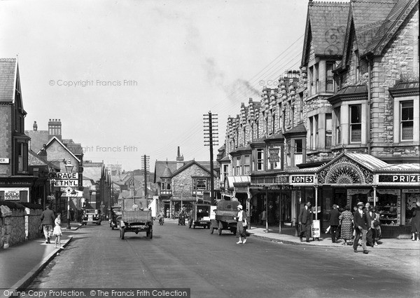 Photo of Old Colwyn, Abergele Road 1933