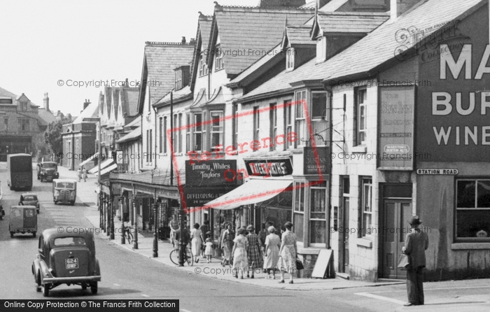 Photo of Old Colwyn, Abergele Road c.1955
