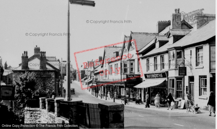 Photo of Old Colwyn, Abergele Road c.1955