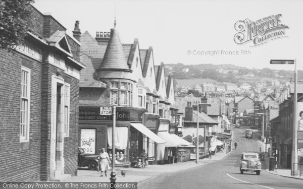 Photo of Old Colwyn, Abergele Road c.1955