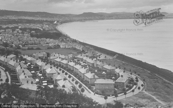 Photo of Old Colwyn, And Colwyn Bay From Penmaenrhos c.1930