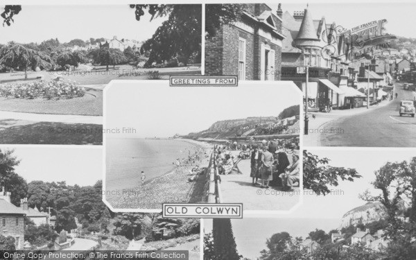 Photo of Old Colwyn, Composite c.1955