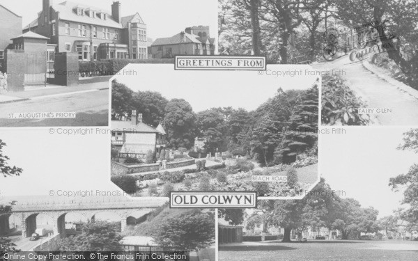 Photo of Old Colwyn, Composite c.1955