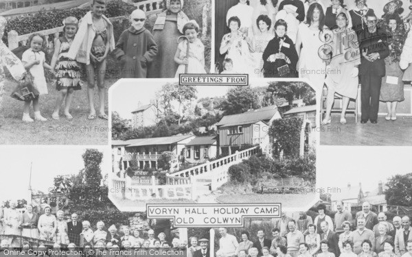 Photo of Old Colwyn, Composite, Voryn Hall Holiday Camp c.1955