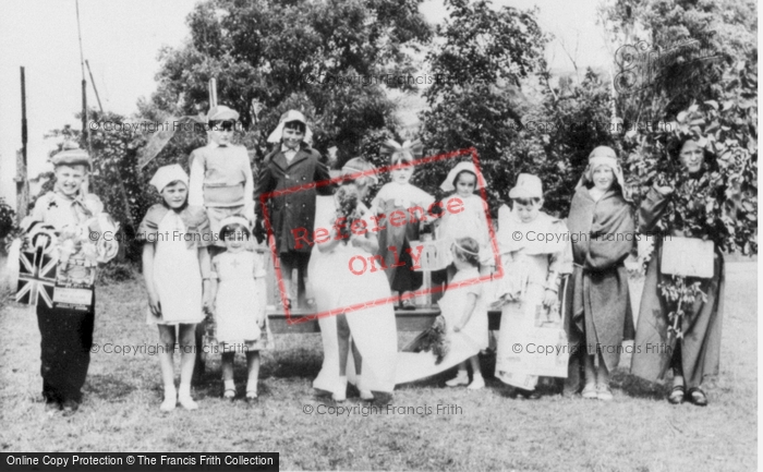 Photo of Old Colwyn, Dressing Up At Voryn Hall Holiday Chalets c.1960