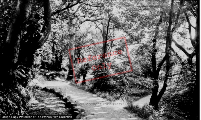 Photo of Old Colwyn, Fairy Glen c.1955