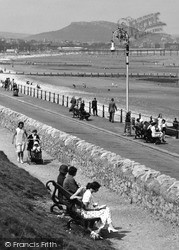 People On The Promenade c.1930, Old Colwyn