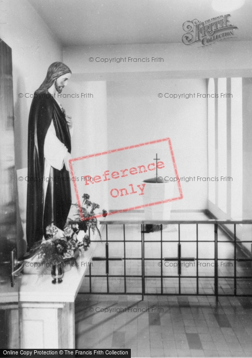Photo of Old Colwyn, Priory Church Baptistry c.1955