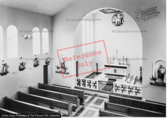 Photo of Old Colwyn, Priory Church Interior c.1955