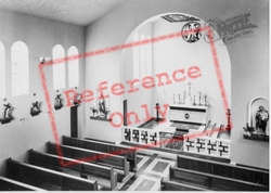 Priory Church Interior c.1955, Old Colwyn