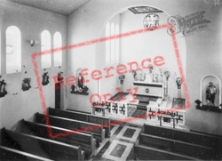 Priory Church Interior c.1955, Old Colwyn