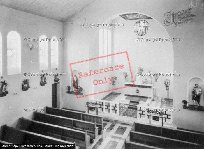 Photo of Old Colwyn, Priory Church Interior c.1955