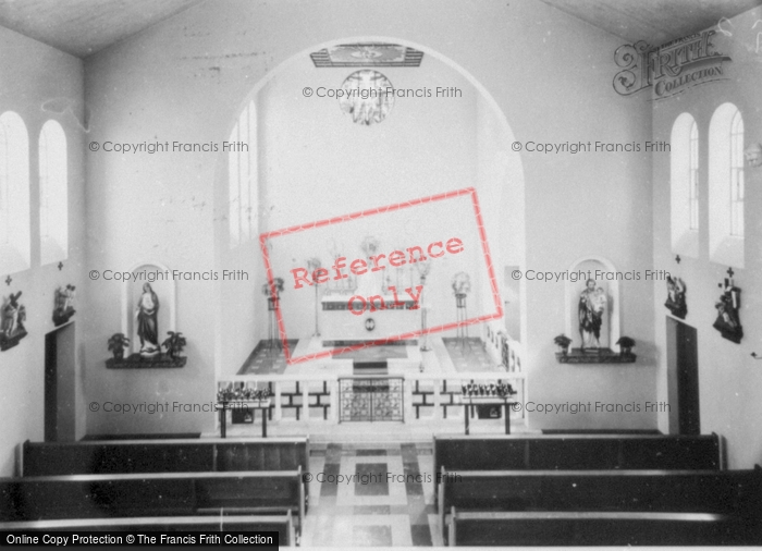 Photo of Old Colwyn, Priory Church Interior c.1955