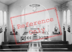 Priory Church Interior c.1955, Old Colwyn