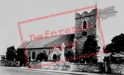 St Catherine's Church c.1955, Old Colwyn