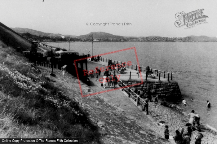 Photo of Old Colwyn, The Bay c.1955