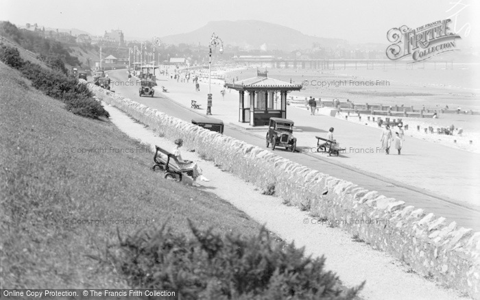 Photo of Old Colwyn, The Promenade c.1933