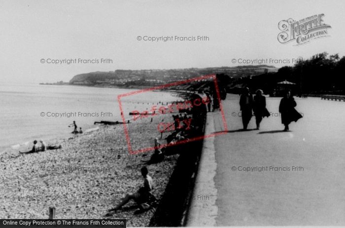 Photo of Old Colwyn, The Promenade c.1955