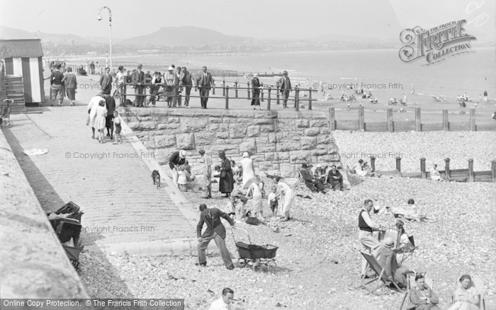Photo of Old Colwyn, The Slipway c.1933