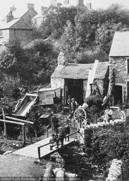 Photo of Old Colwyn, The Wheelwright 1890