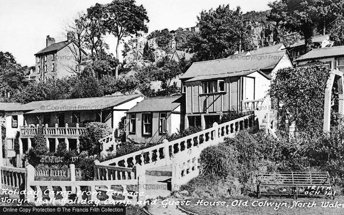 Photo of Old Colwyn, Voryn Hall Holiday Chalets And Guest House c.1950