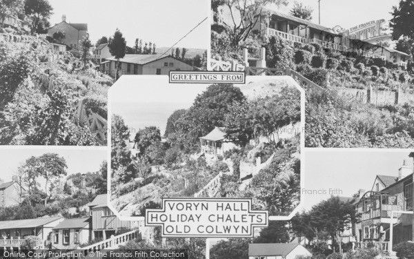 Photo of Old Colwyn, Voryn Hall Holiday Chalets c.1955