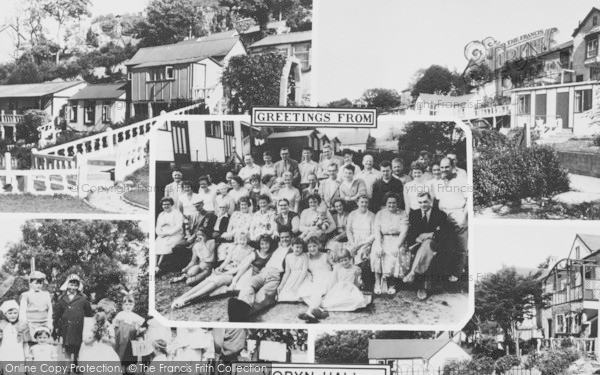 Photo of Old Colwyn, Voryn Hall Holiday Chalets c.1955