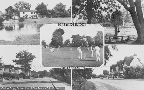 Photo of Old Coulsdon, Composite c.1955