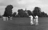 Cricket On The Green c.1955, Old Coulsdon