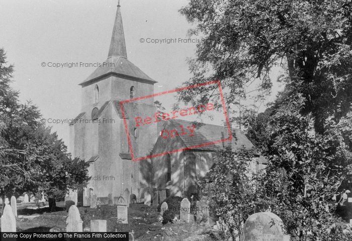 Photo of Old Coulsdon, St John's Church 1906