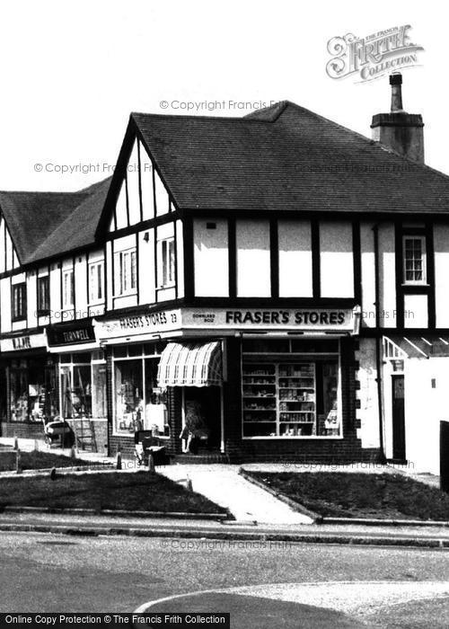 Photo of Old Coulsdon, Taunton Parade, Fraser's Stores c.1960