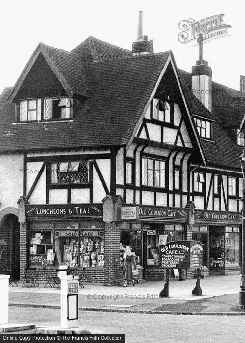 Photo of Old Coulsdon, The Old Coulsdon Cafe c.1955