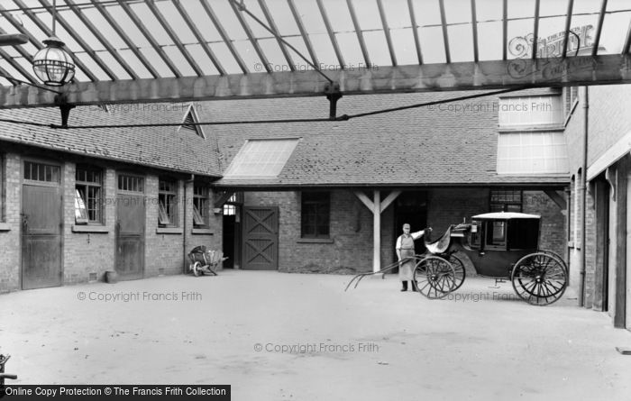Photo of Old Hill, Inn Courtyard At Haden Cross c.1900
