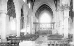 Church Interior 1896, Old Hunstanton