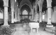Church Interior 1927, Old Hunstanton