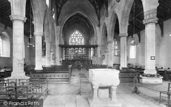Church Interior 1927, Old Hunstanton