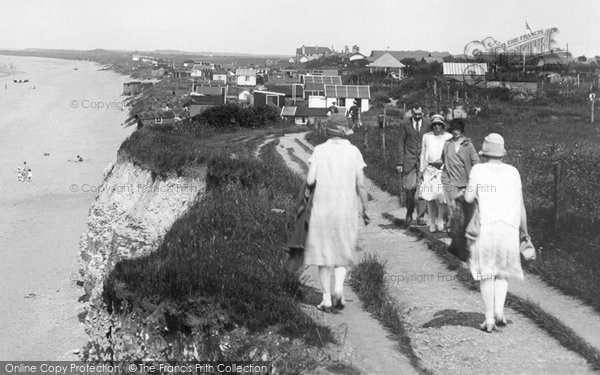 Photo of Old Hunstanton, On The Cliffs 1927