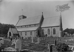 St Mary's Church 1921, Old Hunstanton