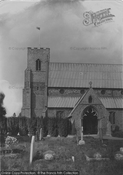 Photo of Old Hunstanton, St Mary's Old Village Church 1921
