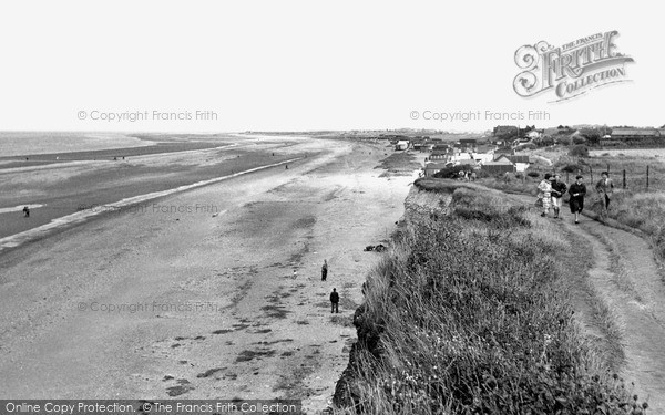 Photo of Old Hunstanton, The Beach c.1955