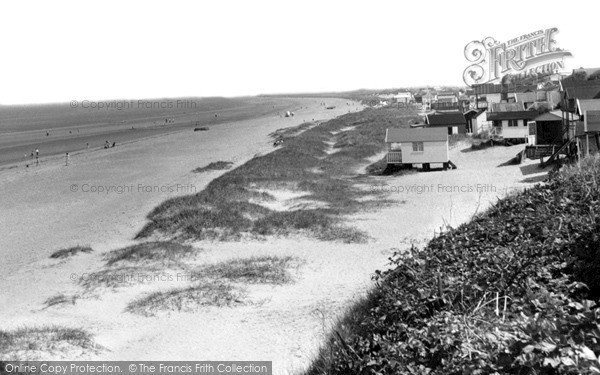 Photo of Old Hunstanton, The Beach c.1955