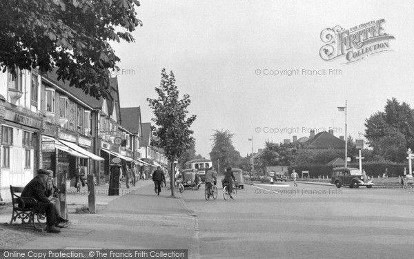 Photo of Old Malden, Plough Green c.1955
