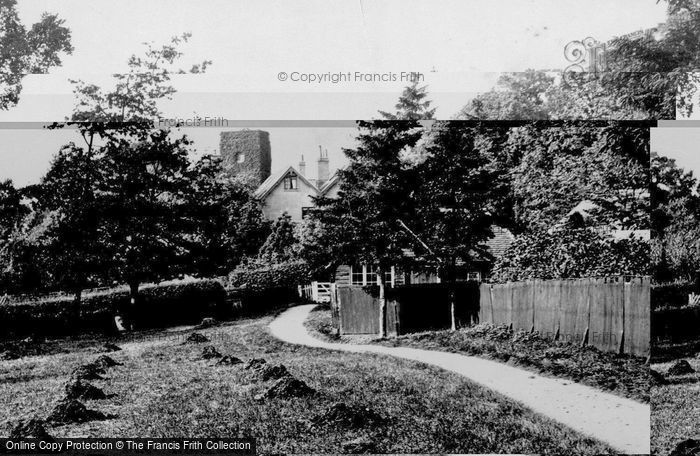 Photo of Old Malden, The Church 1892