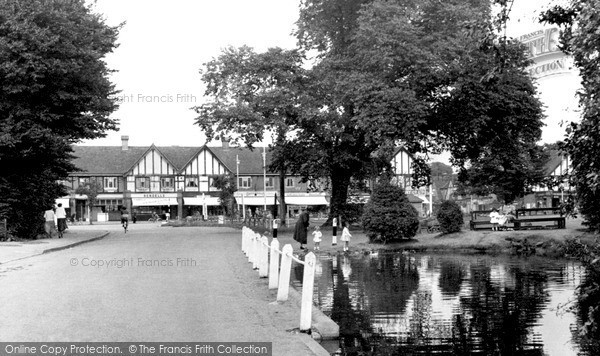 Photo of Old Malden, The Pond c.1955