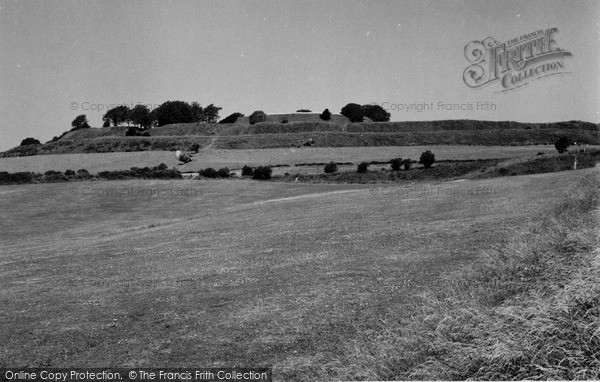 Photo of Old Sarum, c.1955