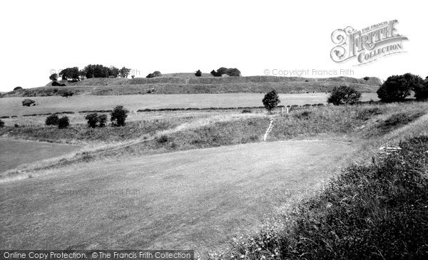 Photo of Old Sarum, c.1955