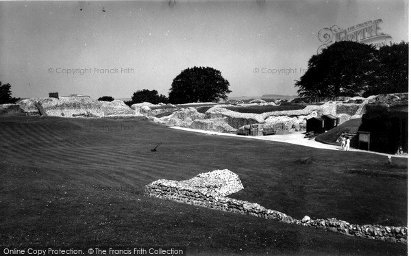 Photo of Old Sarum, c.1955