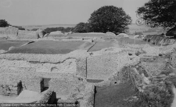 Photo of Old Sarum, c.1955